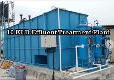10 KLD Effluent Treatment Plant in India